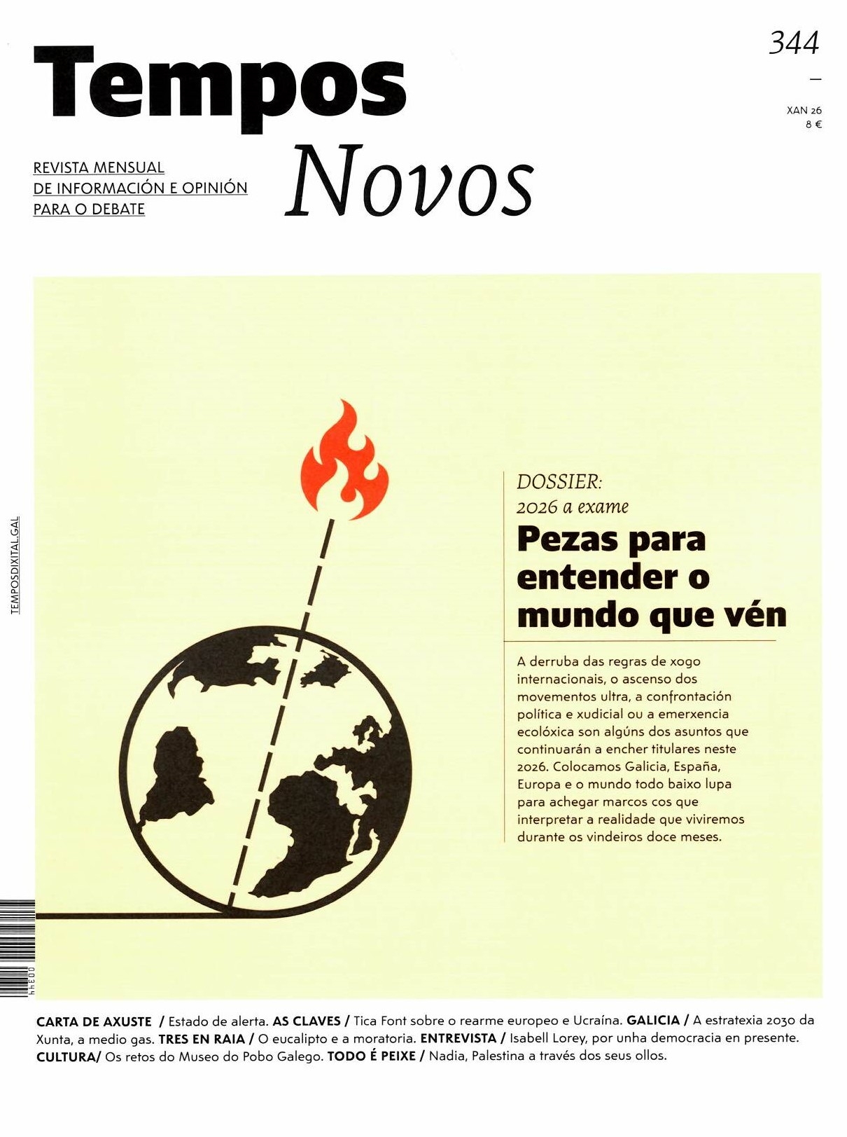 TEMPOS NOVOS Nº344 XANEIRO 2026