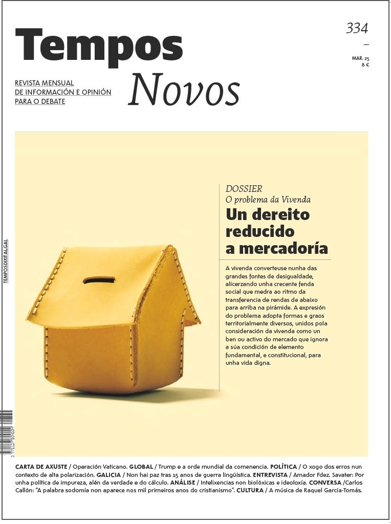 TEMPOS NOVOS Nº334 MARZO 2025