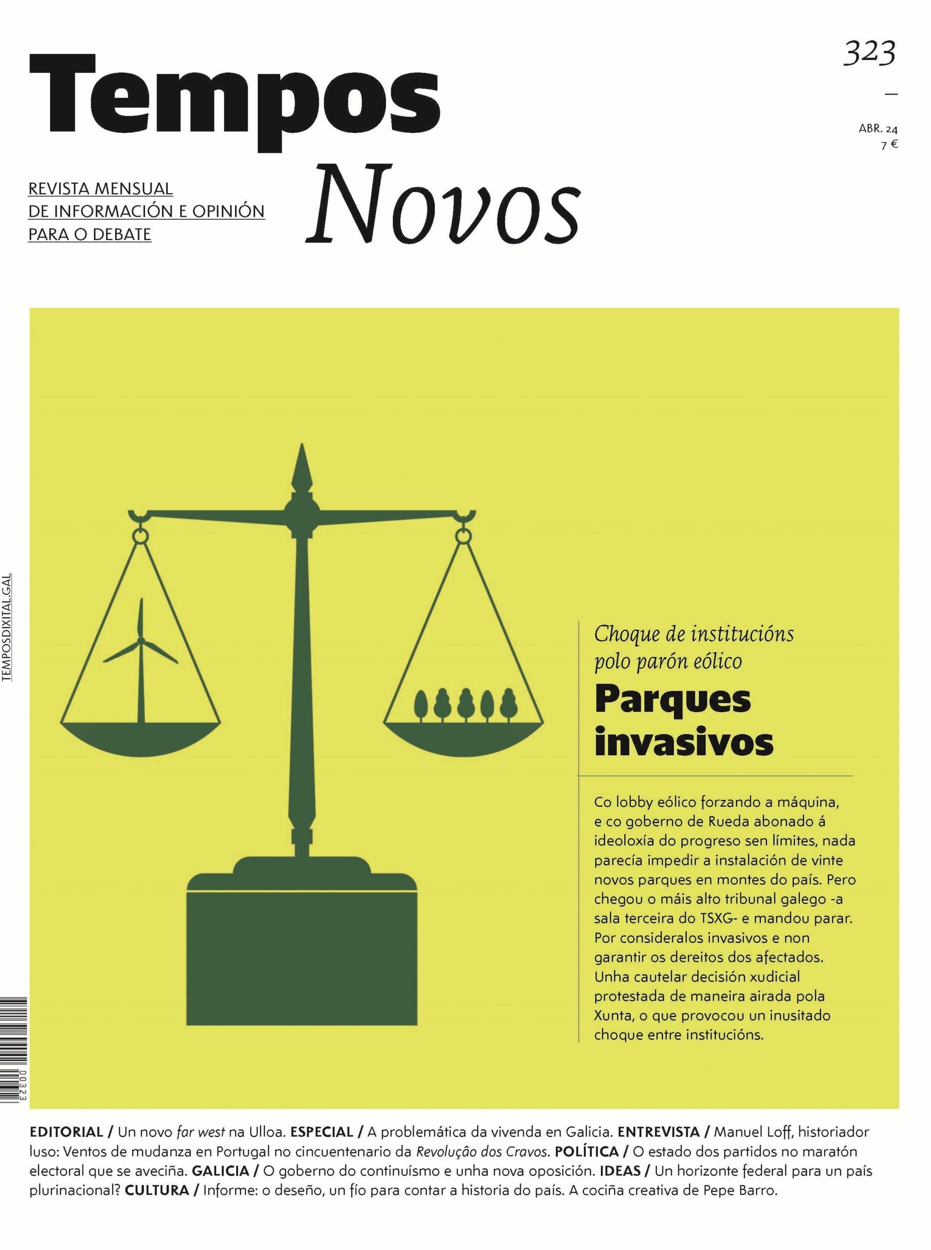 TEMPOS NOVOS Nº323 ABRIL 2024