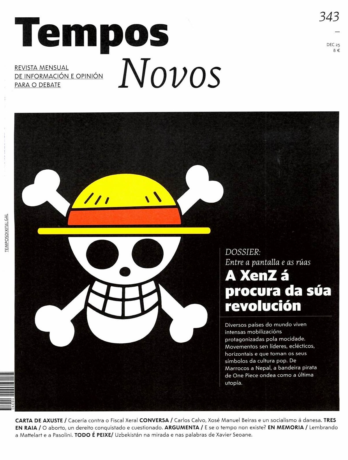 TEMPOS NOVOS Nº343 DECEMBRO 2025