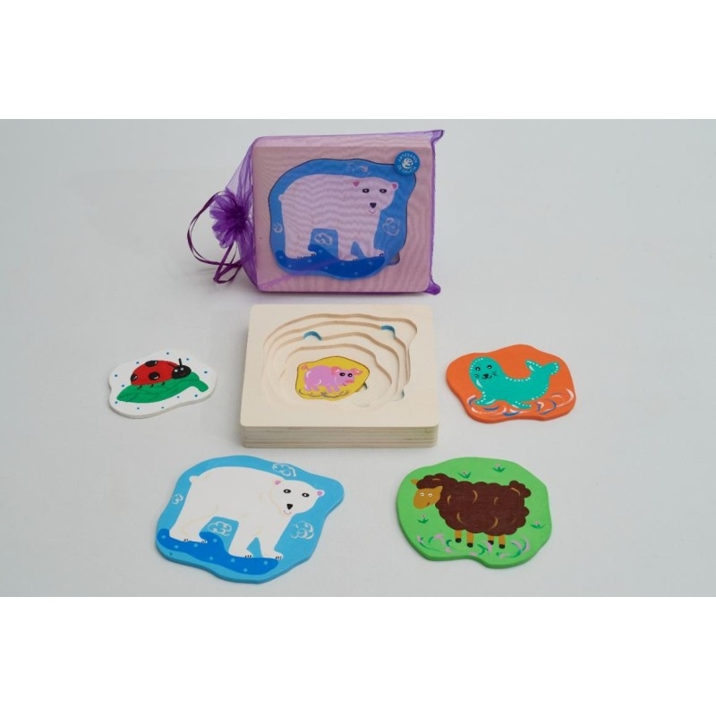 OSO PUZZLE ENCAIXABLE (+1 ANO )