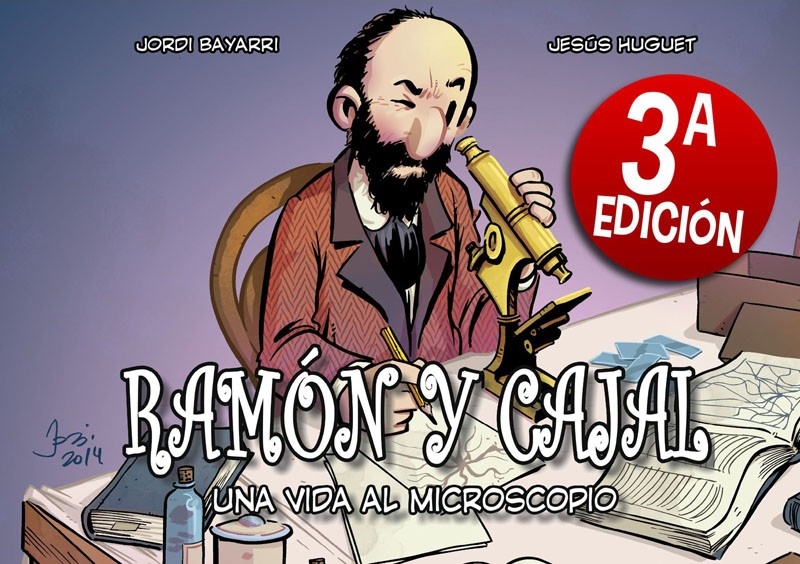 (3ªED.) RAMÓN Y CAJAL, UNA VIDA AL MICROSCOPIO