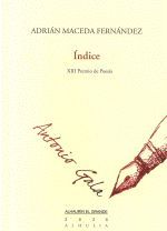 INDICE ( XIII PREMIO DE POESIA )