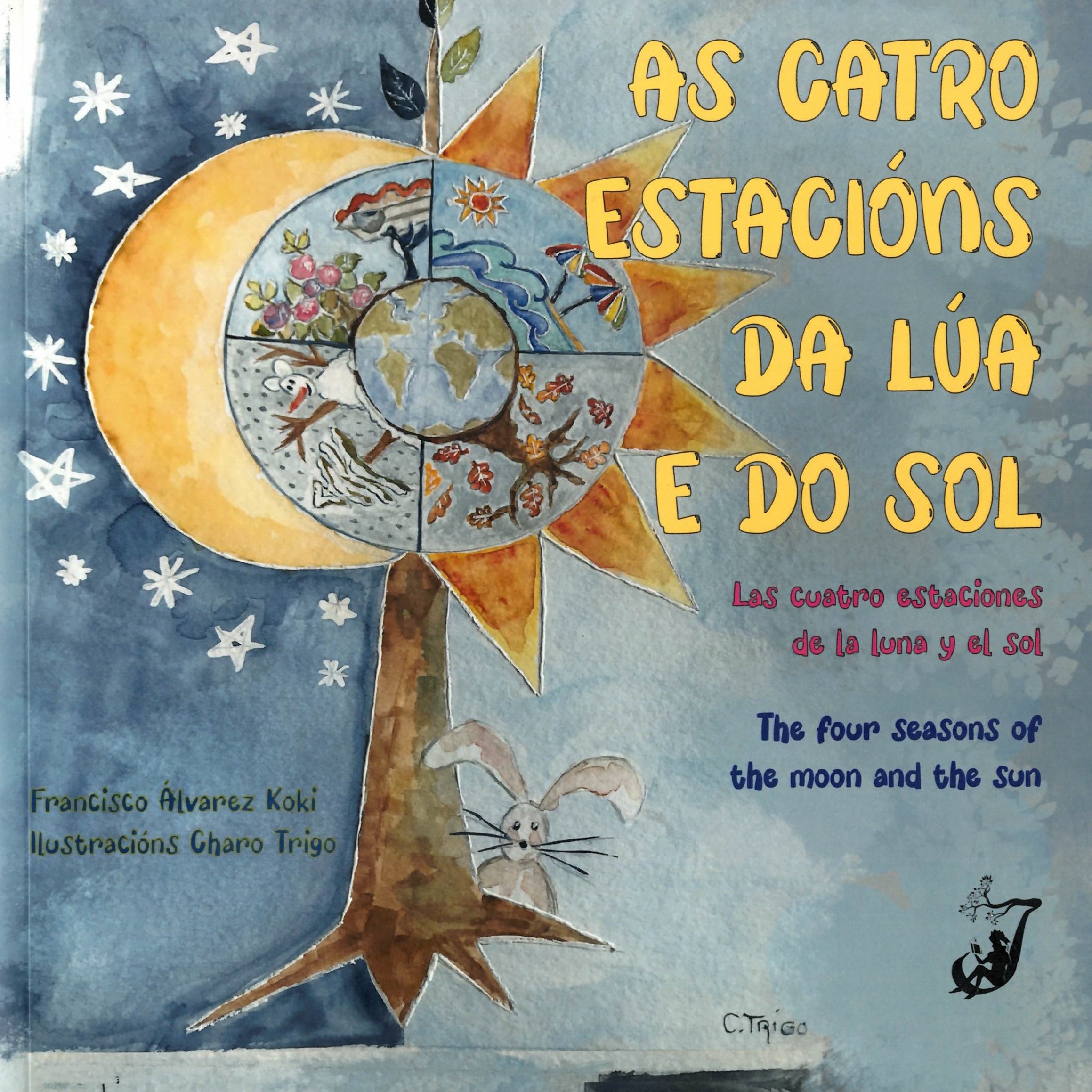 AS CATRO ESTACIÓNS DA LÚA E DO SOL(TRILINGÜE)