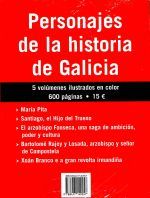 PERSONAJES DE LA HISTORIA DE GALICIA (5 VOL.ILUSTRADOS )