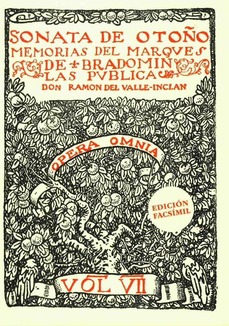 SONATA DE OTOÑO. MEMORIAS DEL MARQUES DE BRADOMIN