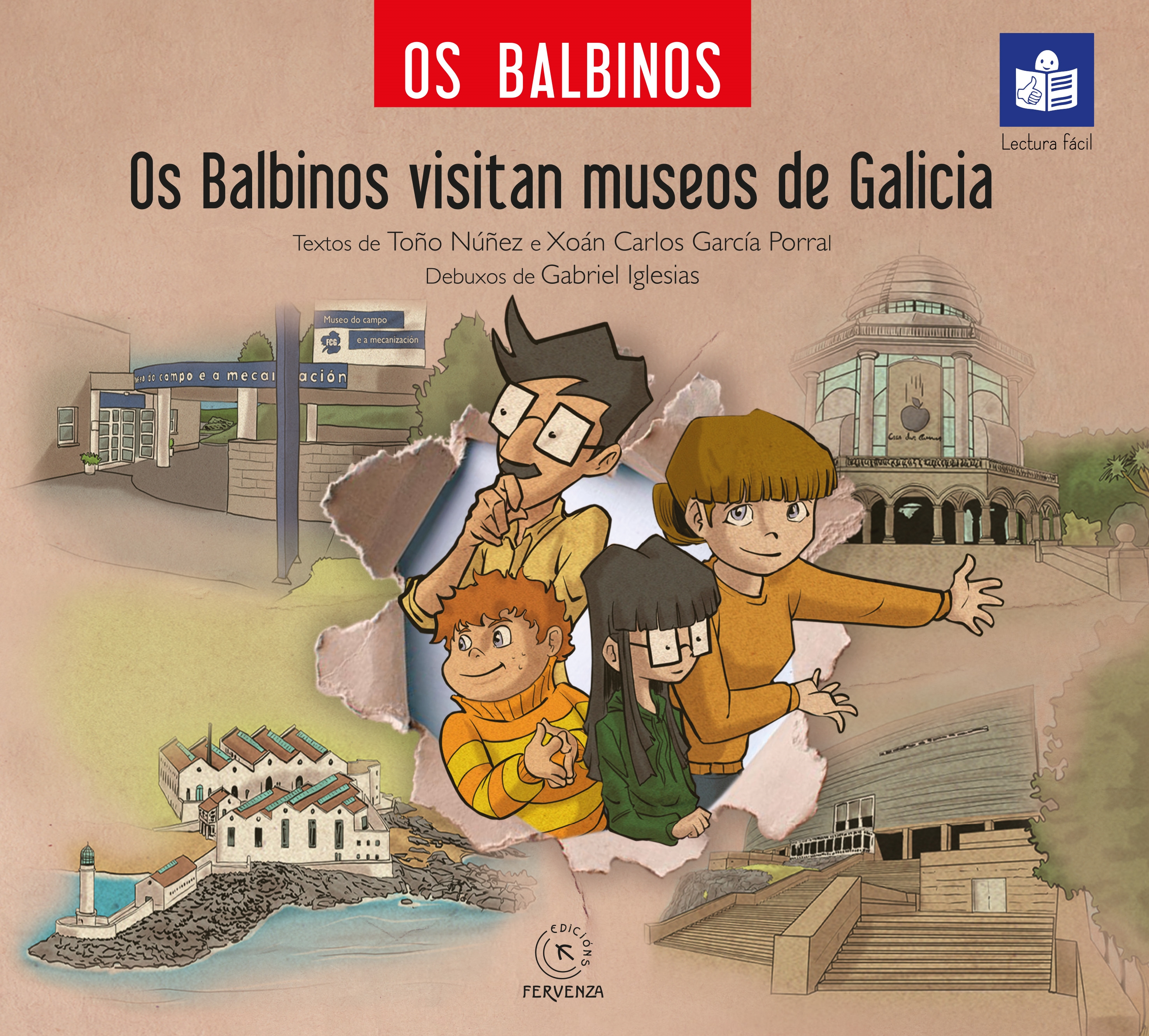 OS BALBINOS VISITAN MUSEOS DE GALICIA