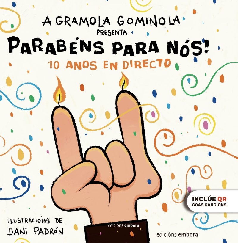 PARABÉNS PARA NÓS (INCLÚE QR COAS CANCIÓNS)