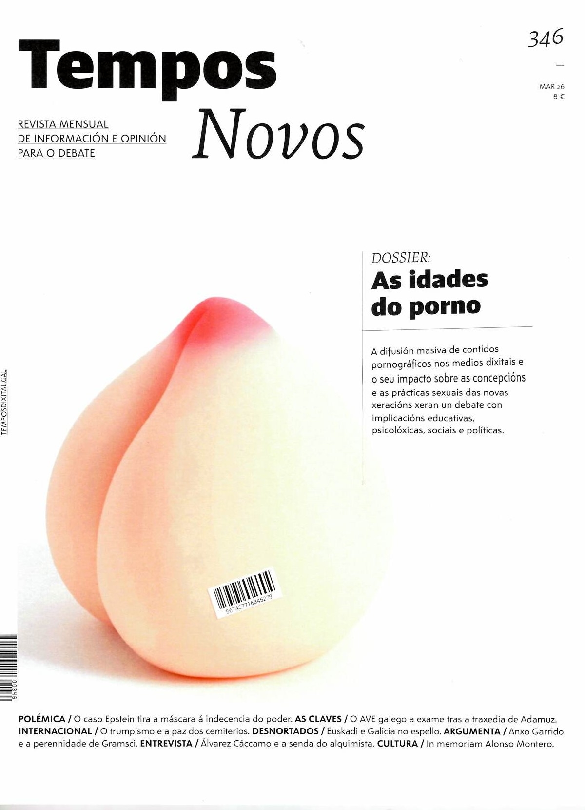 TEMPOS NOVOS Nº346. MARZO 2026
