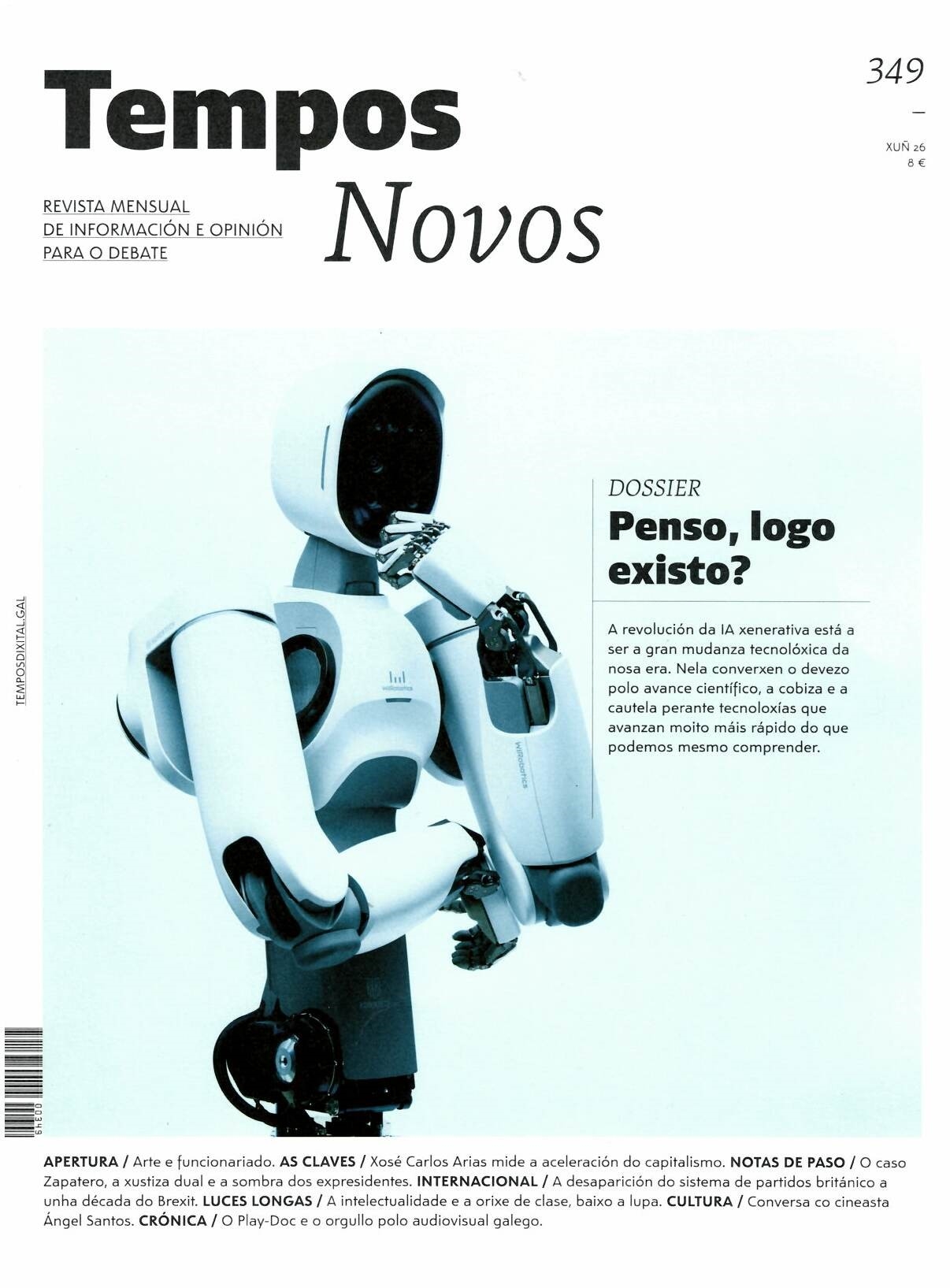 TEMPOS NOVOS Nº349 XUÑO 2026