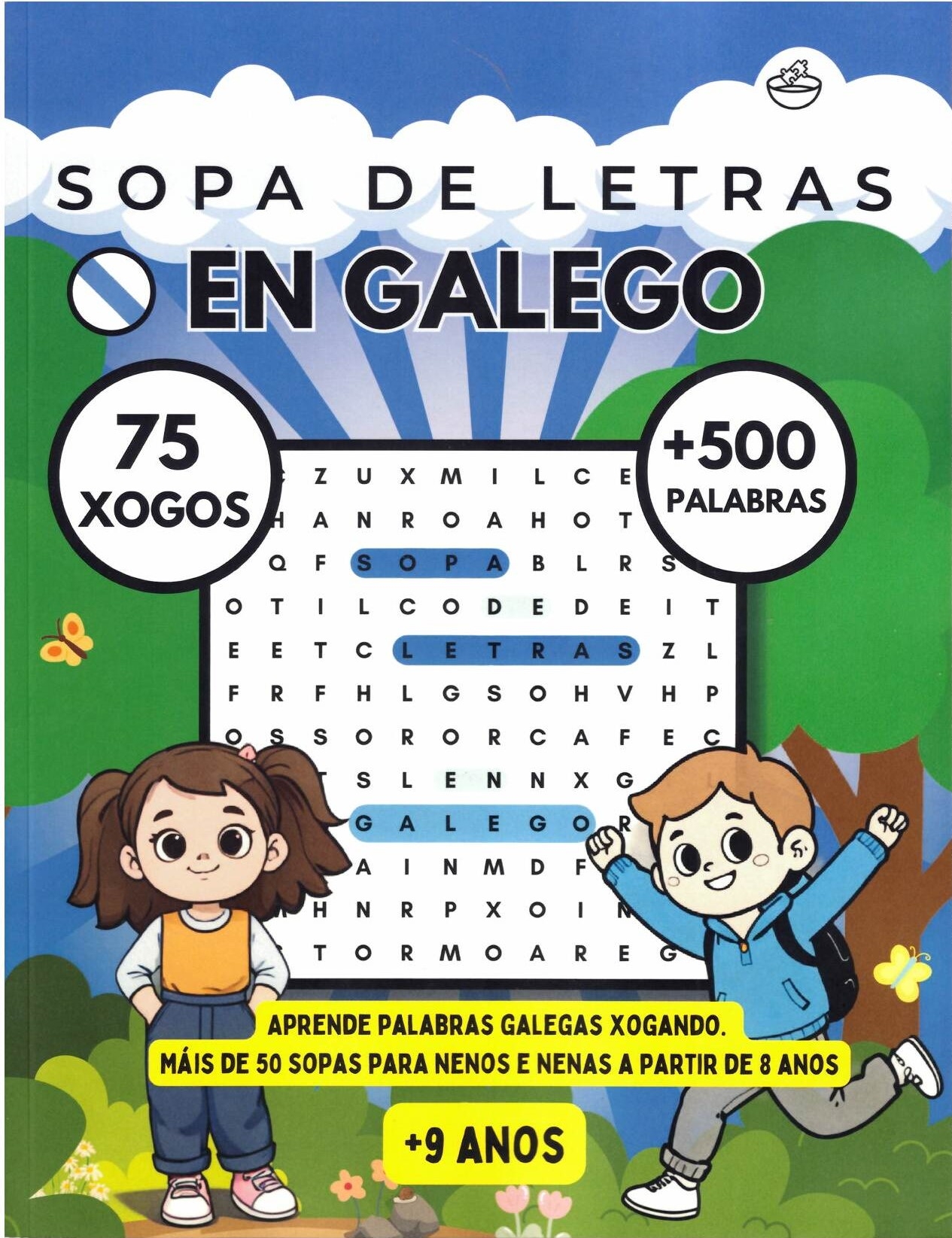SOPA DE LETRAS EN GALEGO (+ 9 ANOS)
